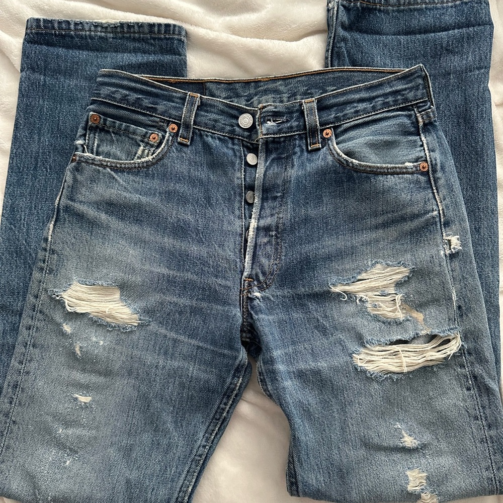 Distressed Levi’s
